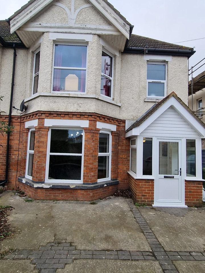 Triple glazed sash windows in Margate