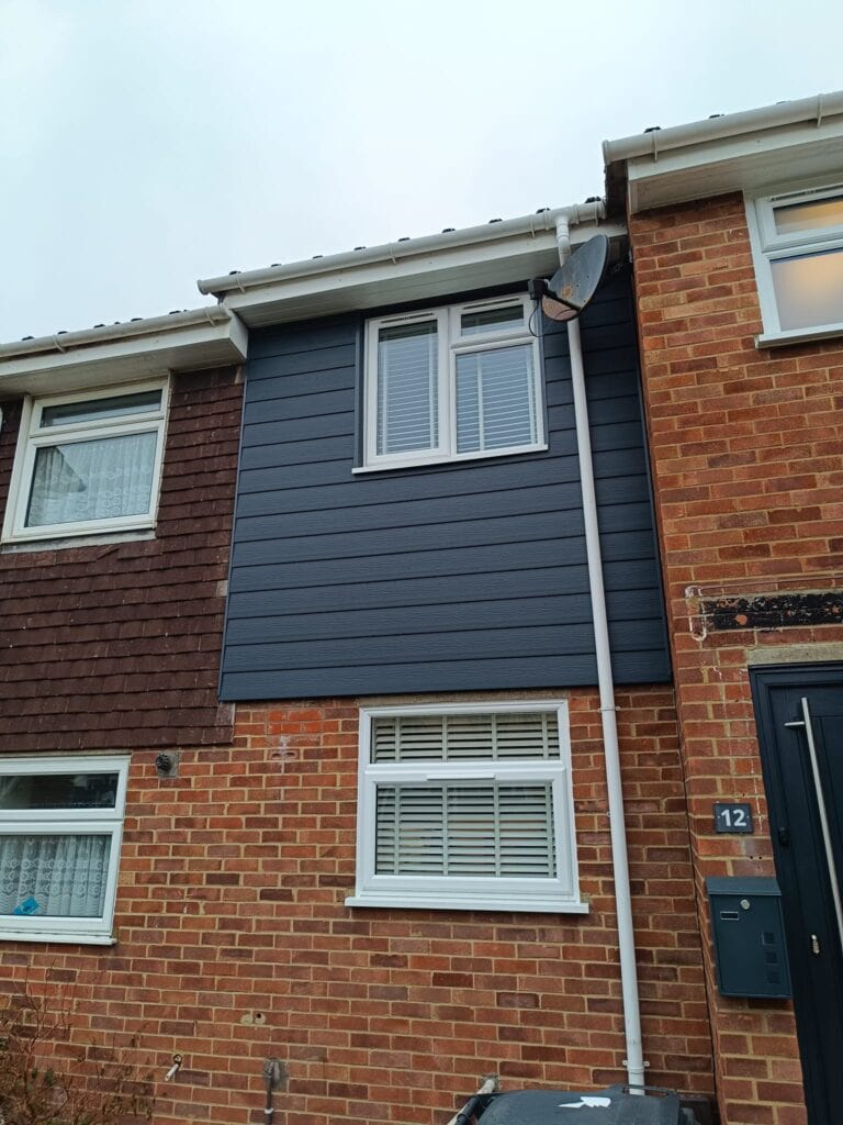 External cladding in Westgate