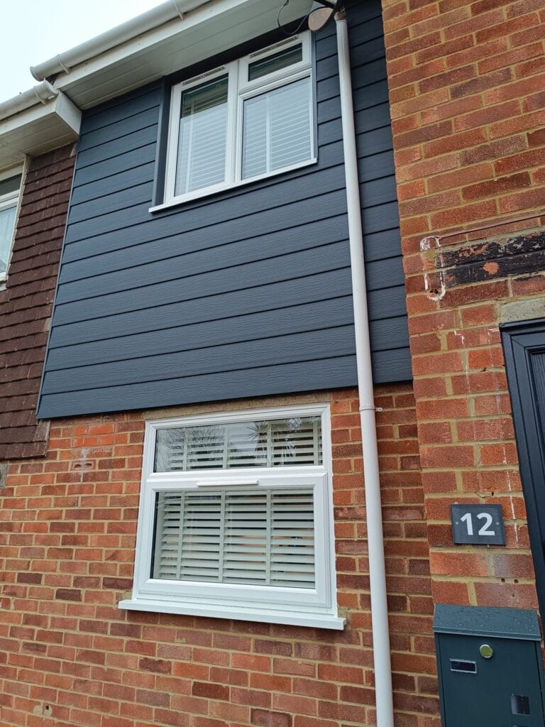 External cladding in Kent