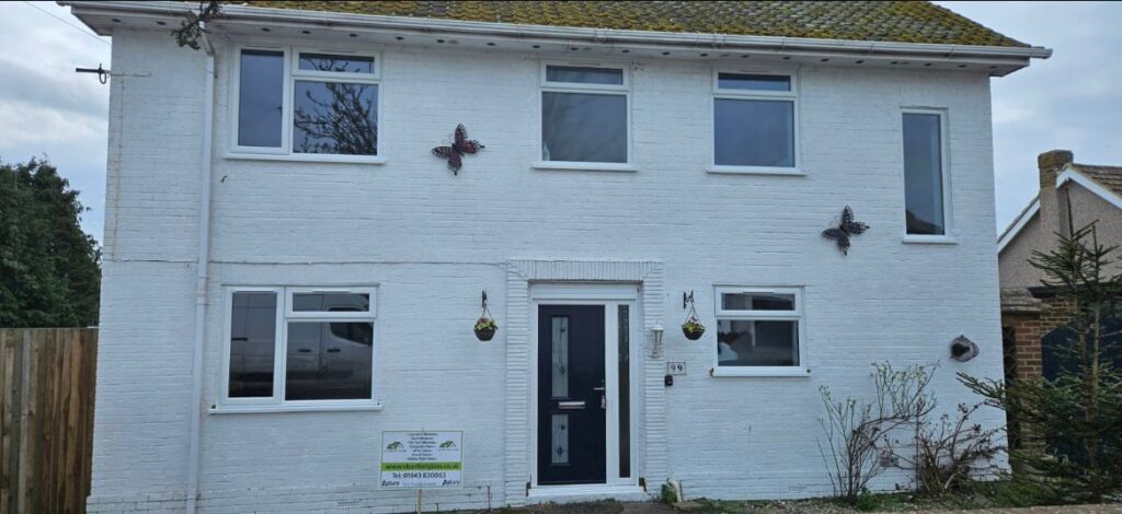 Composite front door in Birchington