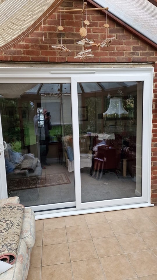 Patio door installation in Folkestone