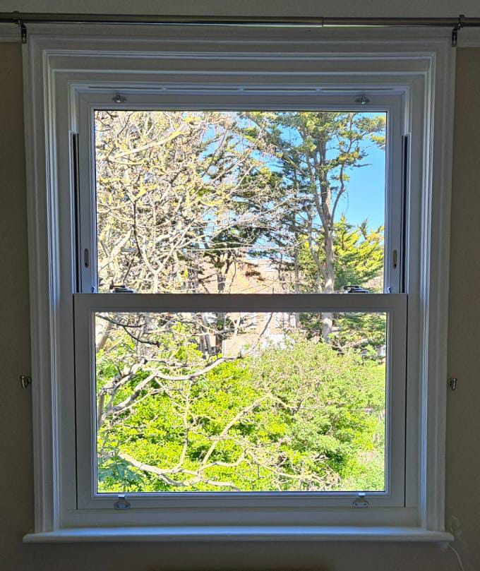 Double glazed sash windows in Westgate