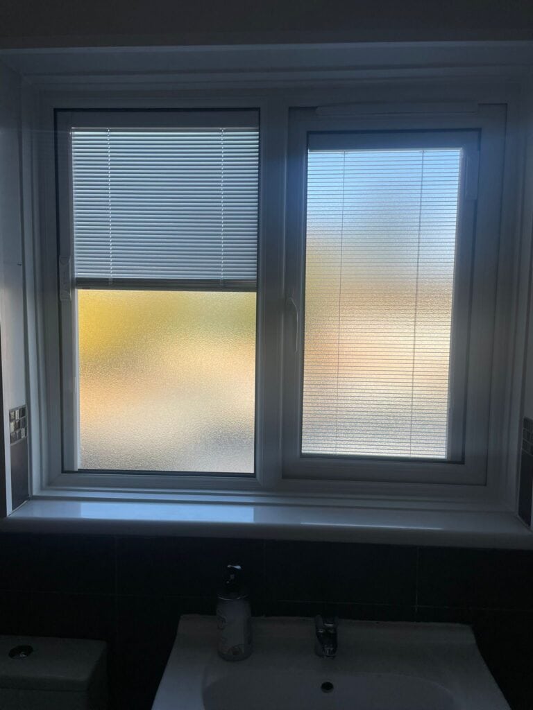 Windows with integrated blinds