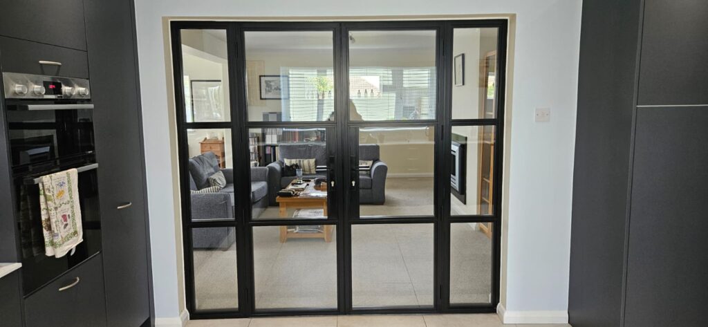 Internal French doors in Kent