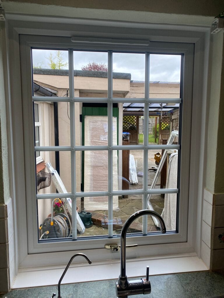 Triple glazed window