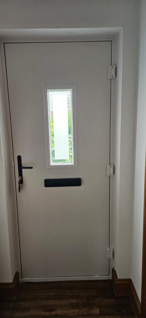 Composite front doors