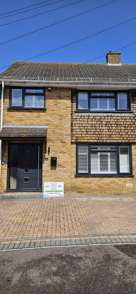 uPVC Double Glazed Windows and Doors in Ash