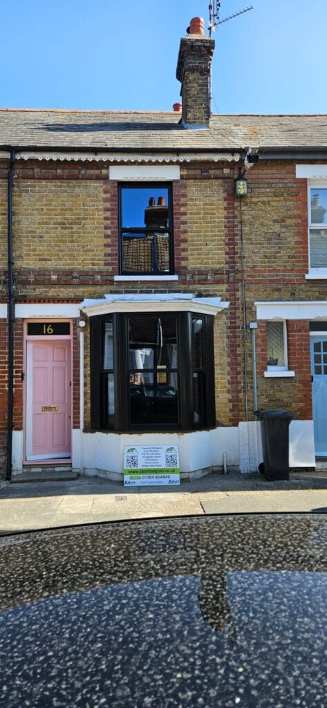 Sash window installation in Whitstable
