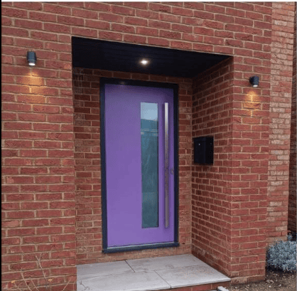 Aluminium front doors in Thanet